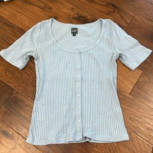 gap knit blouse size m